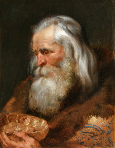 3人の王の最高の頭 作： Peter Paul Rubens